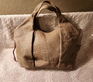 Vince Camuto Cashmere Steph Lamb Leather Tote